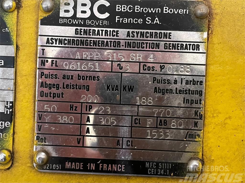  200 kVA MWM G234 generatoranlæg m/ BBC generator o Ostali generatori