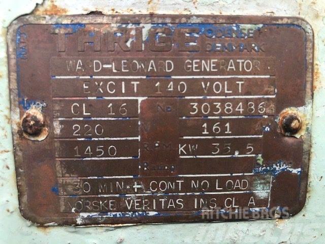  35.5 kW Thrige CL 16 Generator Ostali generatori