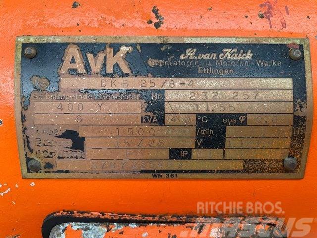  40 kVA AVK DKB 25/8-4 Generator Ostali generatori