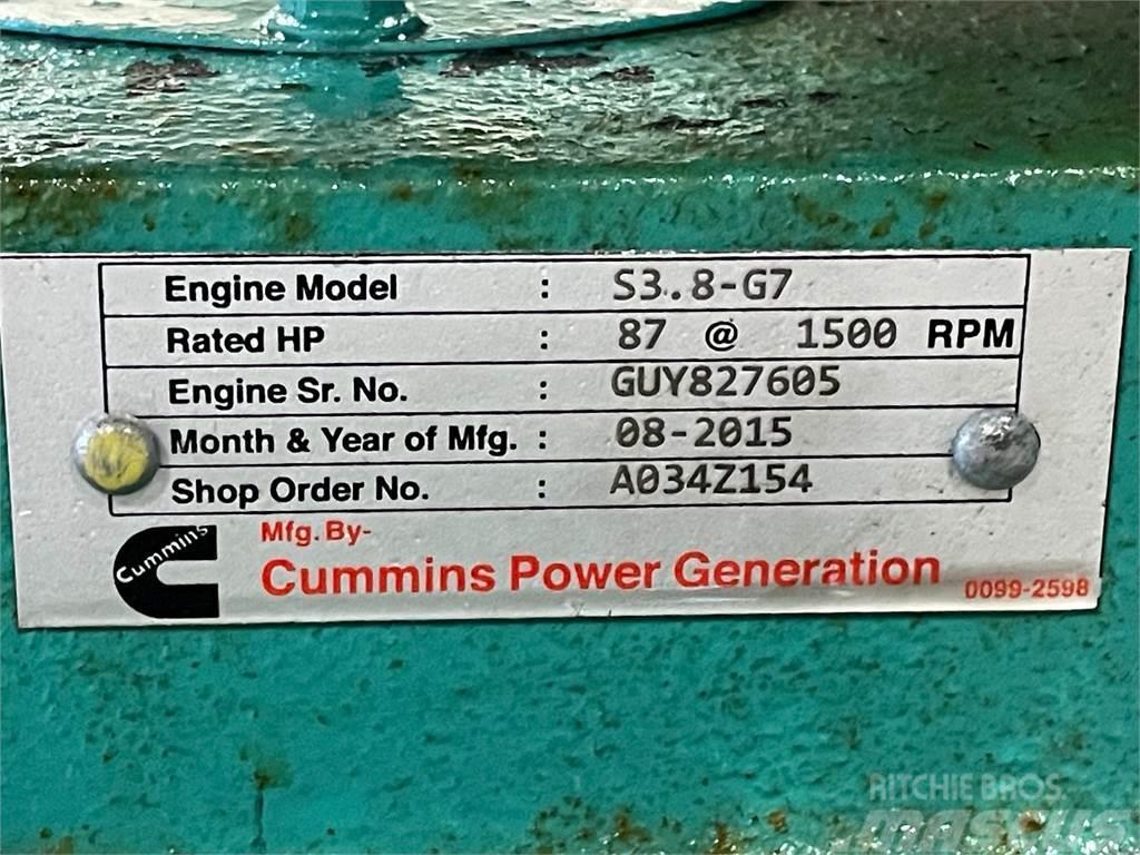 Cummins S3.8-G7 motor (Mercedes OM314) - komplet med køler Motori za građevinarstvo