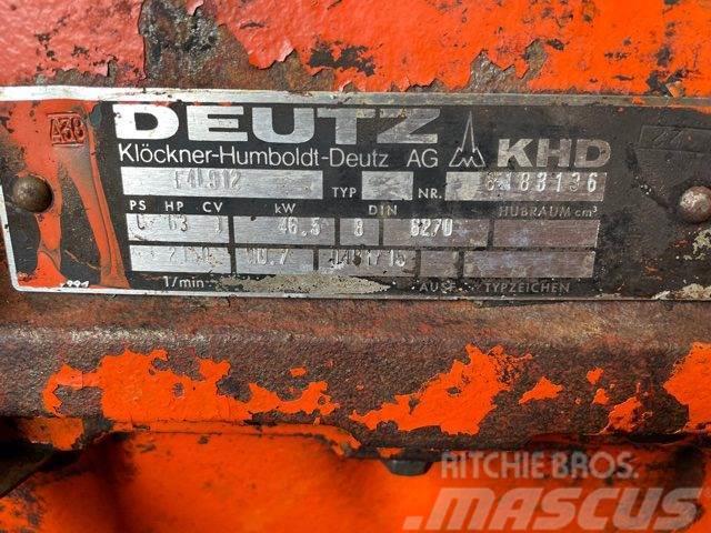 Deutz F4L 912 motor - kun til dele Motori za građevinarstvo