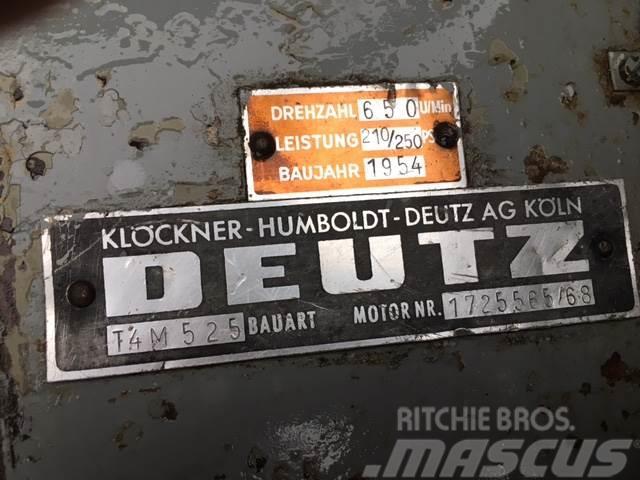 Deutz Klöckner-Humbolt T4M525 Motori za građevinarstvo