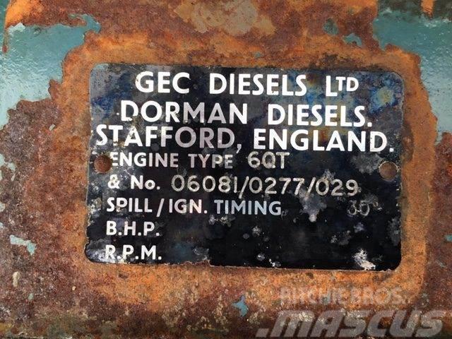 Dorman 6QTM marinediesel motor - kun til reservedele Motori za građevinarstvo