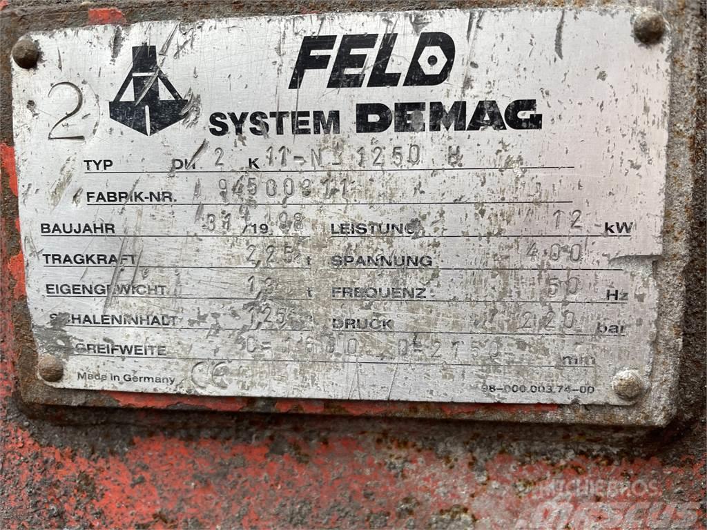  Feld-Demag 1,25 kbm el-hydraulisk grab type DH2K 1 Grabulje