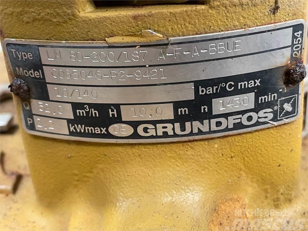 Grundfos type LM 80-200/187 A-F-A BBUE pumpe Pumpe za vodu