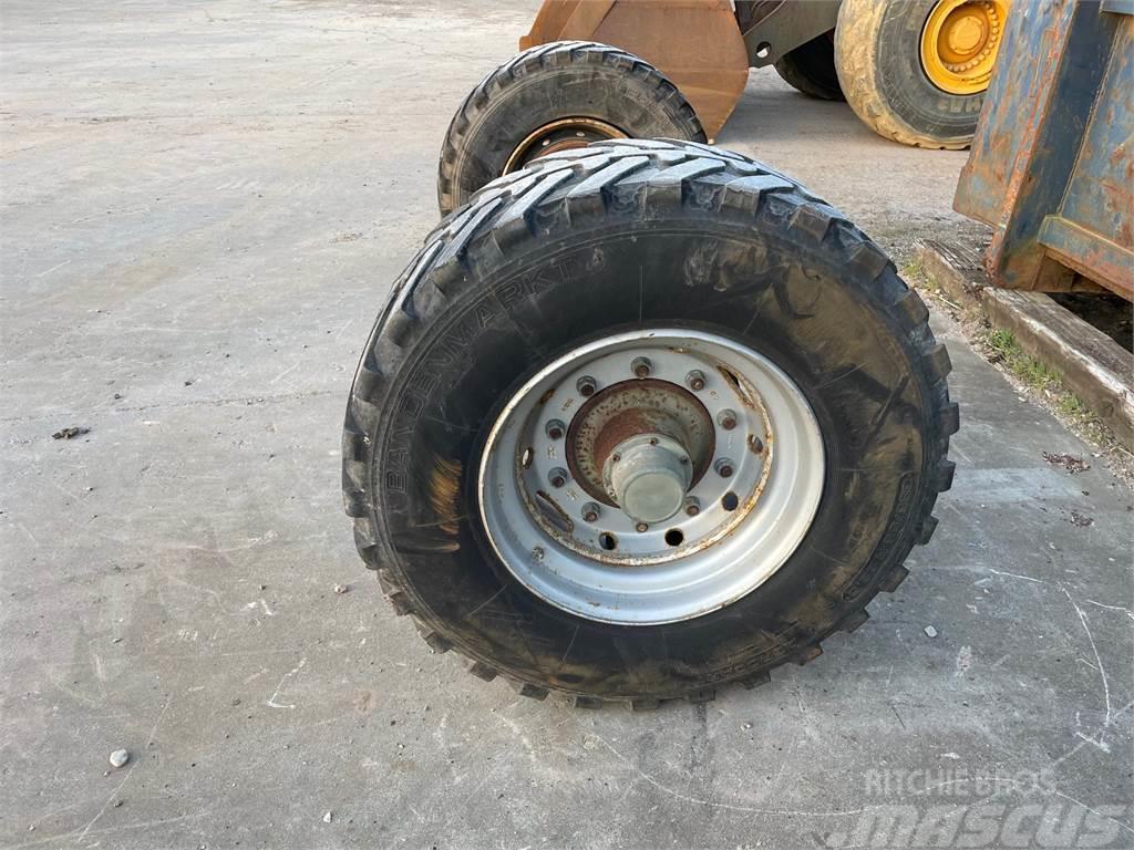 Hjul aksel med bremser og dæk 385/65R22.5 Osovine