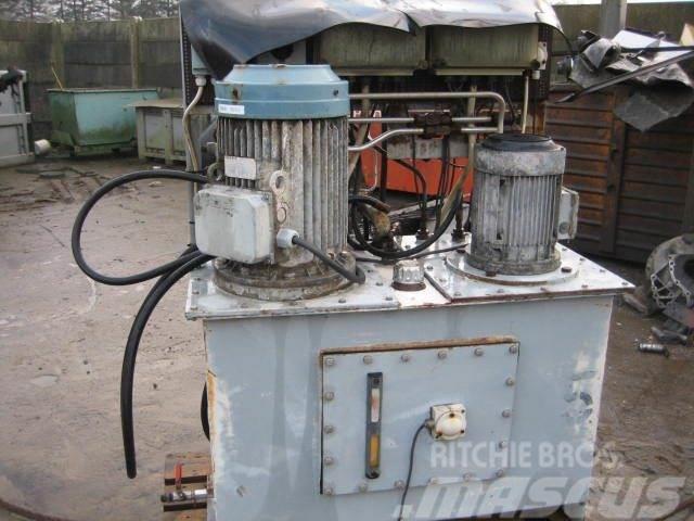  Hyd. powerpac m/pumpe - 5 kw og 11 kw Dizel generatori
