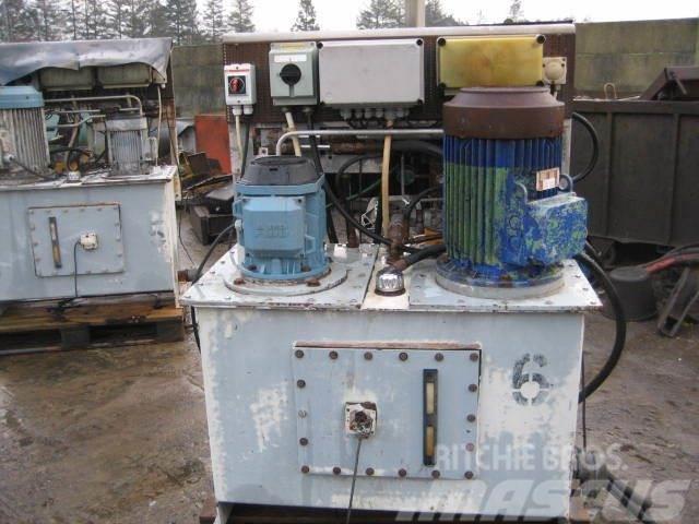  Hyd. powerpac m/pumpe - 5 kw og 11 kw Dizel generatori