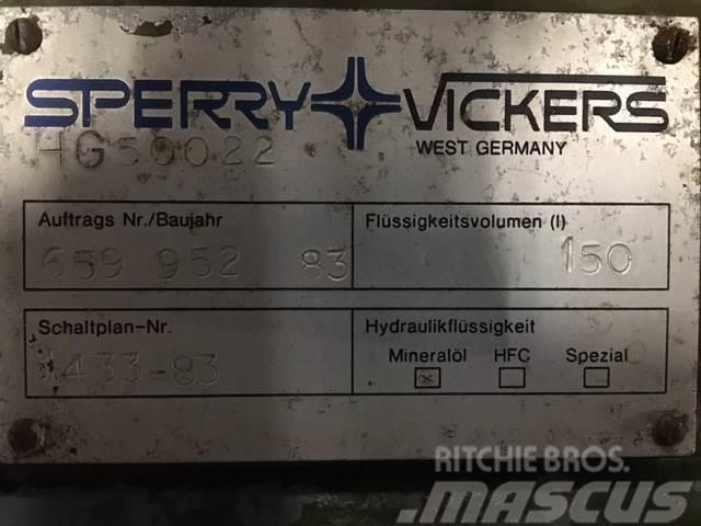 Powerpack fabr. Sperry Vickers 4G50022 Dizel generatori