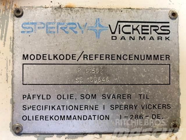  Sperry Vickers Danmark P91592 Powerpack Dizel generatori