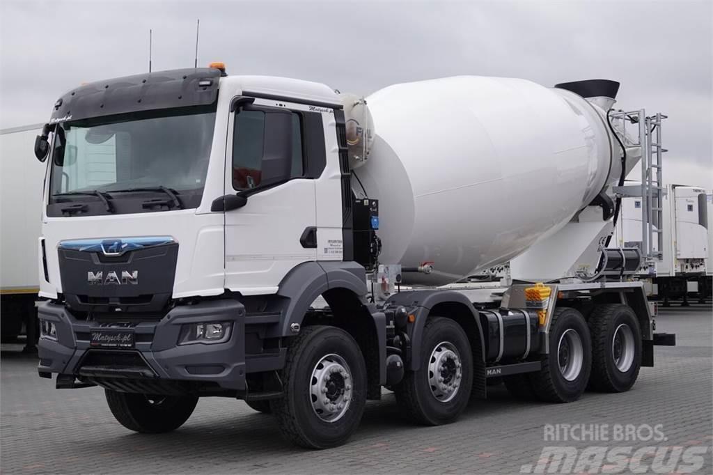 MAN TGS 35. 440 / 8x4 / GRUSZKA 10 m3 / BETONOMIESZARK Kamioni mešalice za beton