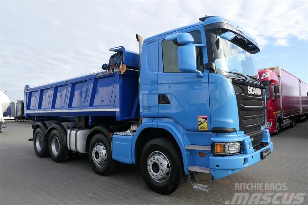 Scania G 410 / 8x4 / WYWROTKA 2 STR / MEILLER KIPPER / BO Kiperi kamioni