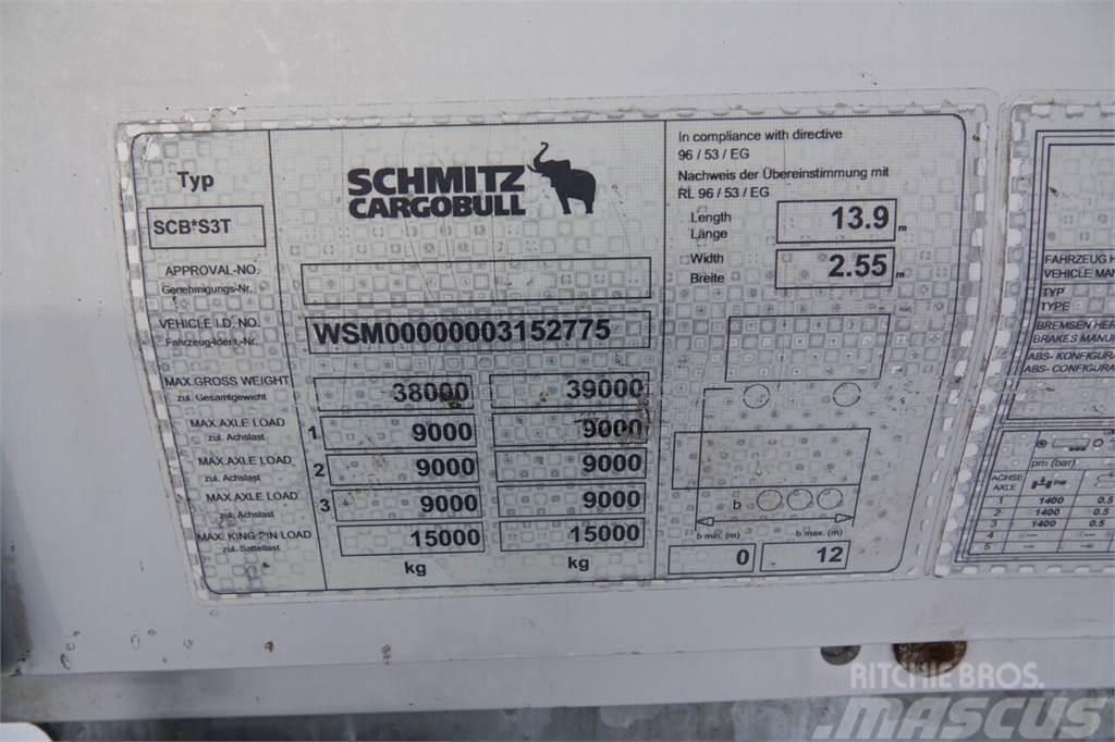 Schmitz Cargobull CURTAINSIDER / STANDARD / 2012 YEAR Poluprikolice sa ciradom