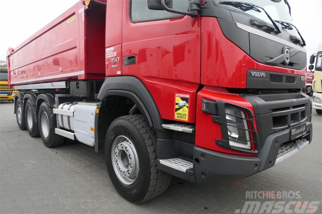 Volvo FMX 450 / 8x4 /  2 STR. WYWROTKA / TRIDEM / OŚ SKR Kiperi kamioni