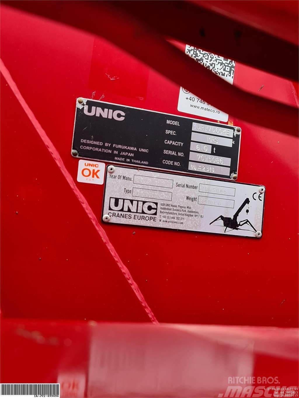 Unic Cranes UNIC URW706 Polovni mini kranovi