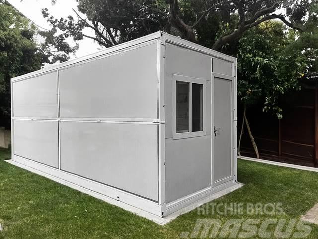  20 ft x 8 ft x 8 ft Foldable Metal Storage Shed wi Kontejneri za skladištenje