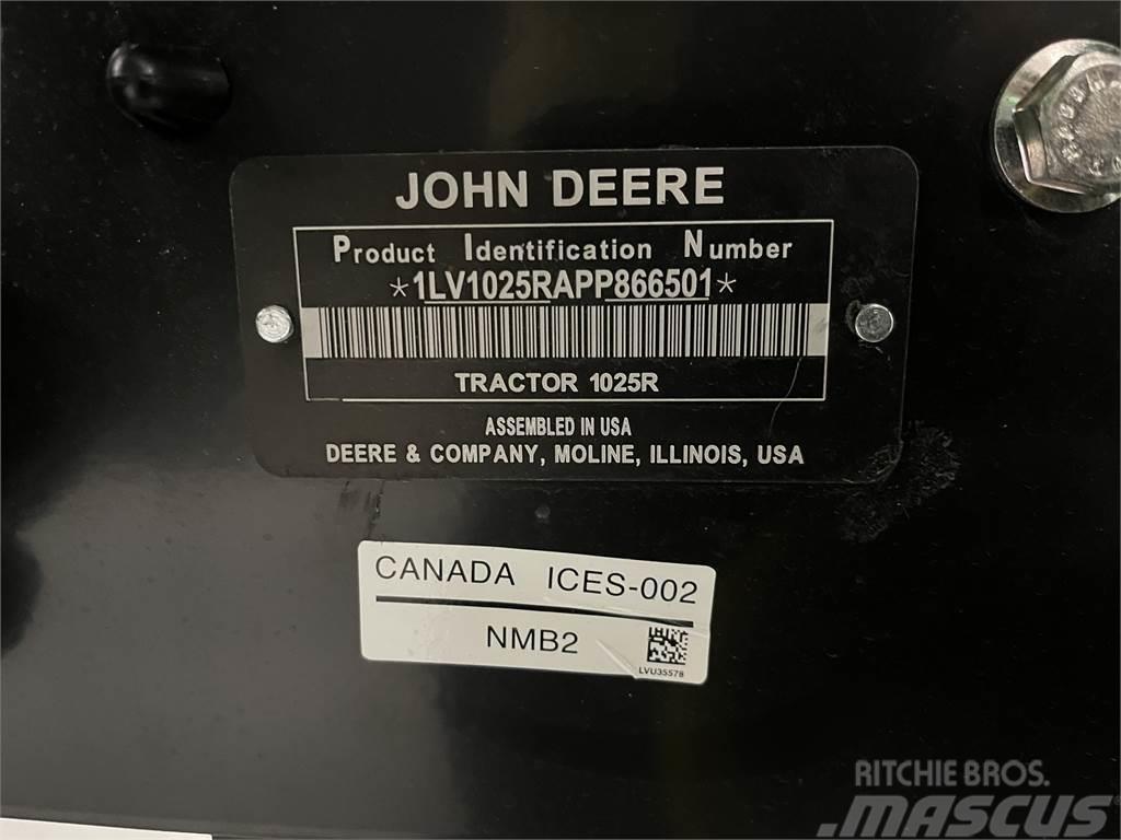 John Deere 1025R Manji traktori