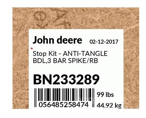 John Deere New Anti-Tangle kit for 2310 Ostale mašine i priključci za obradu tla