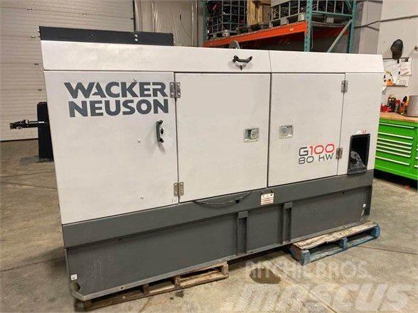 Wacker Neuson G100 80kW Skid Mount Generator Ostali generatori