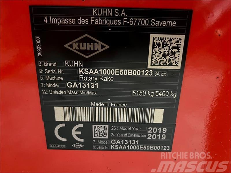 Kuhn GA 13131 Joystick + CCI  ISOBUS skærm Okretači i sakupljači sena