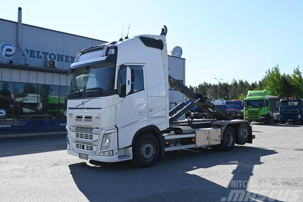 Volvo FH540 6x2 Euro 6 86tkm Rol kiper kamioni sa kukom za podizanje tereta