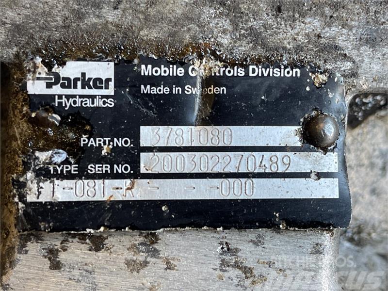Parker PARKER HYDRAULIC PUMP 3781080 Hidraulika