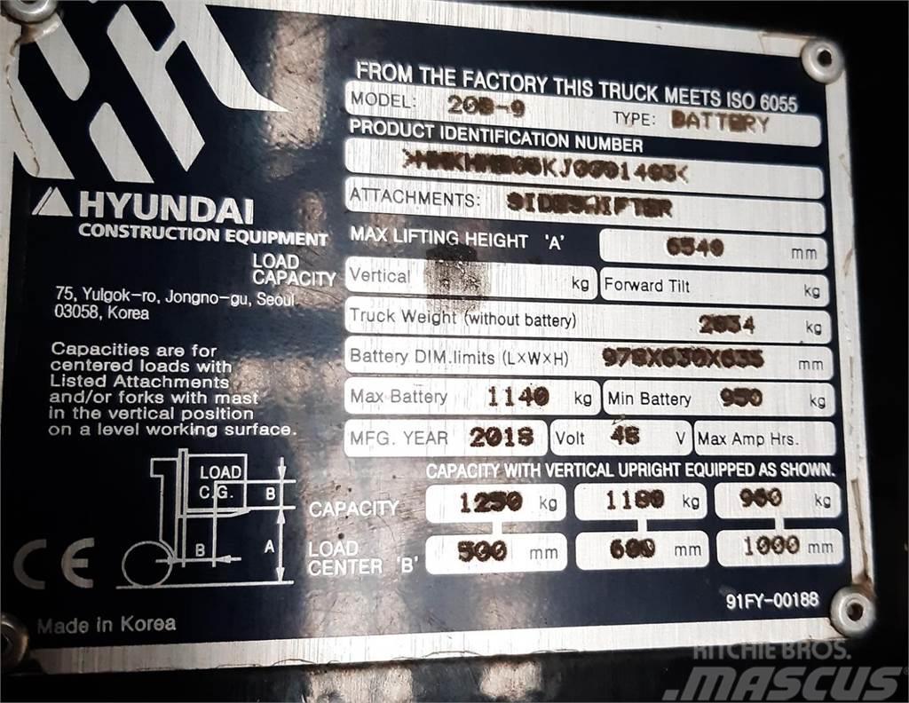 Hyundai 20B-9 Električni viljuškari
