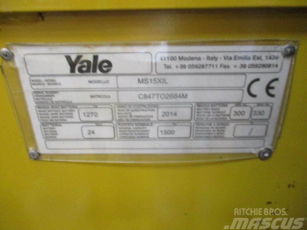 Yale MS15XIL Ručni električni viljuškar