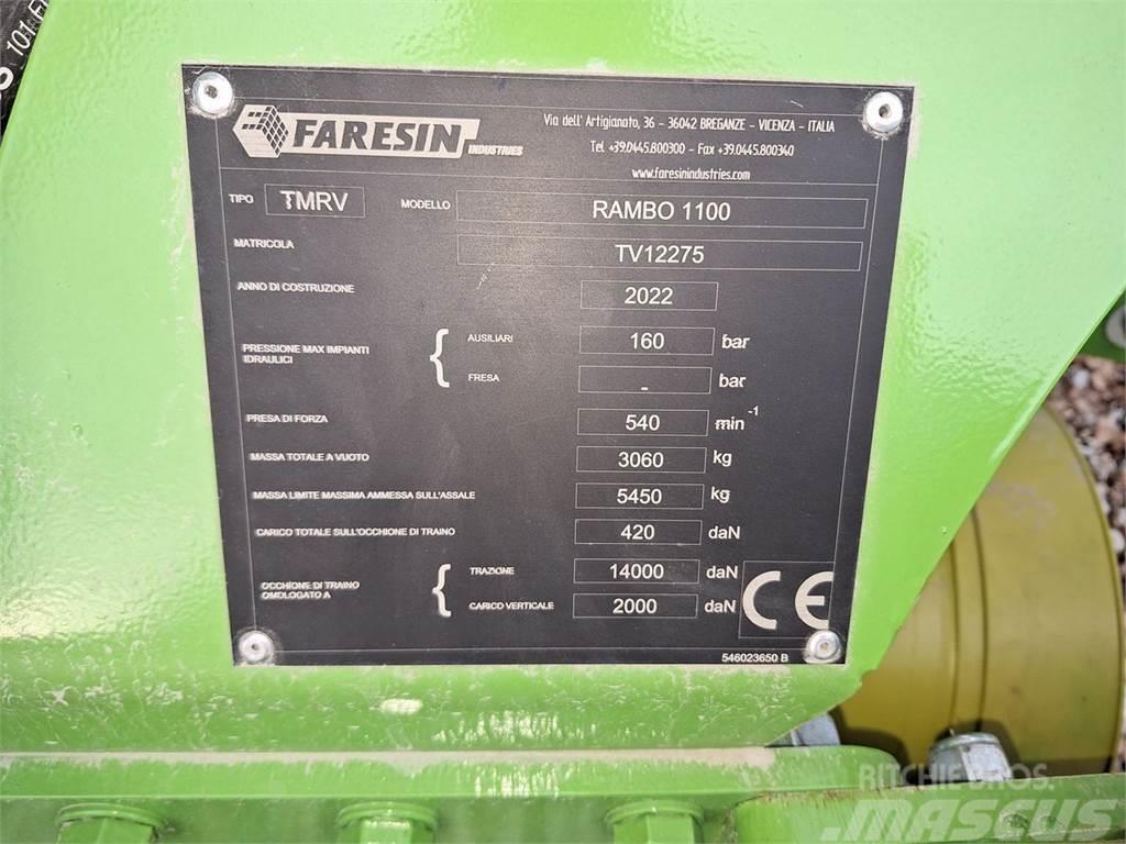 Faresin Rambo 1100 Vertikalmischwagen Ostale poljoprivredne mašine