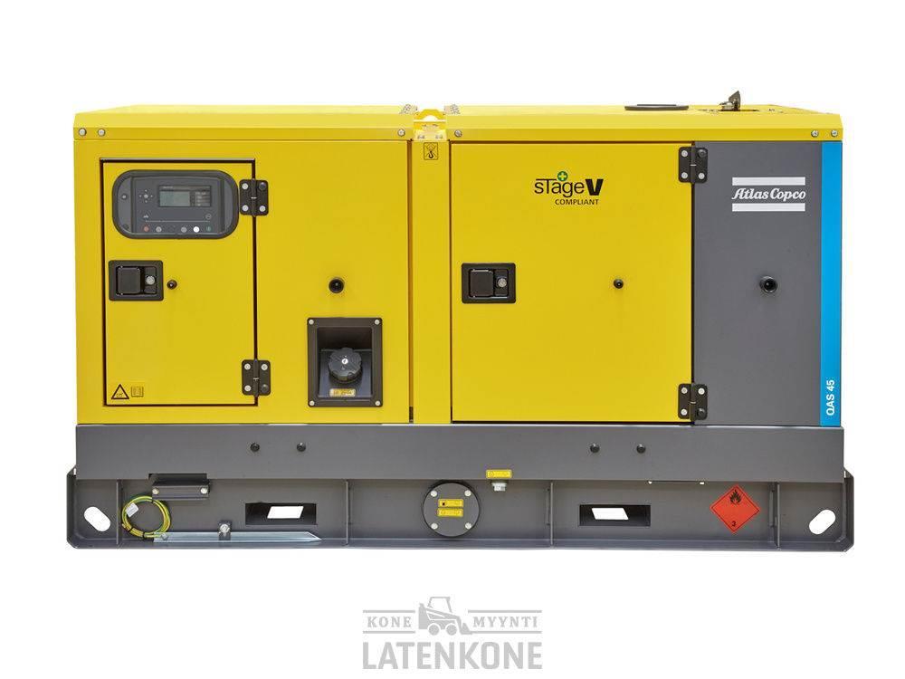 Atlas Copco QAS 45 50 Hz Generaattori StageV Box Dizel generatori