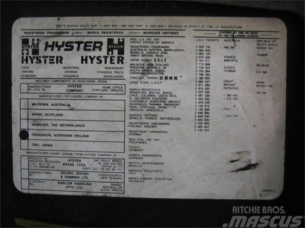Hyster H60XM Plinski viljuškari