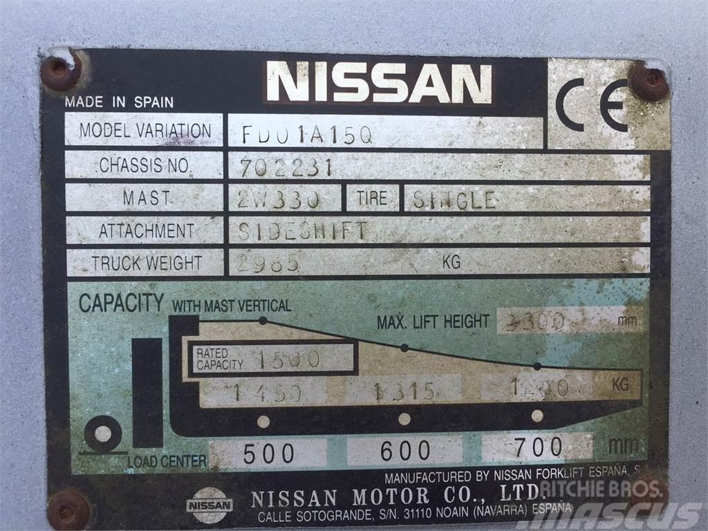 Nissan FD01A15Q Viljuškari - ostalo