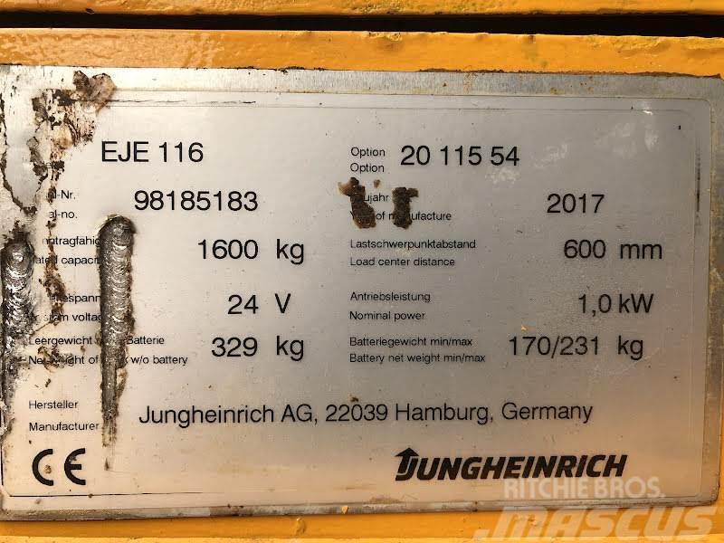 Jungheinrich EJE 116 Nisko podizni električni viljuškar