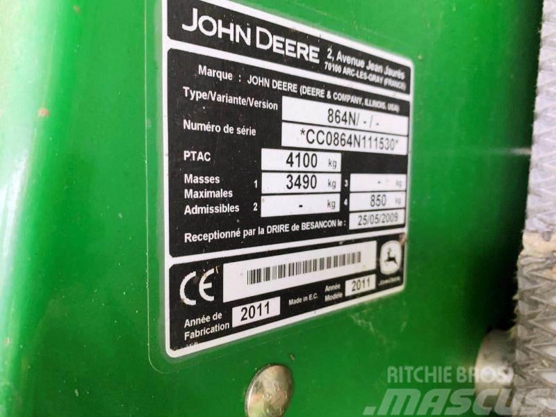 John Deere 864 Prese/balirke za rolo bale