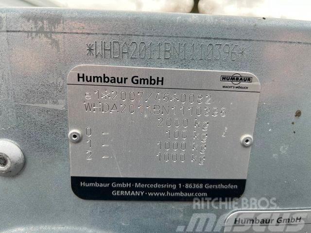 Humbaur FTK204020, Standort: FR/Corcelles Autotransporter prikolice