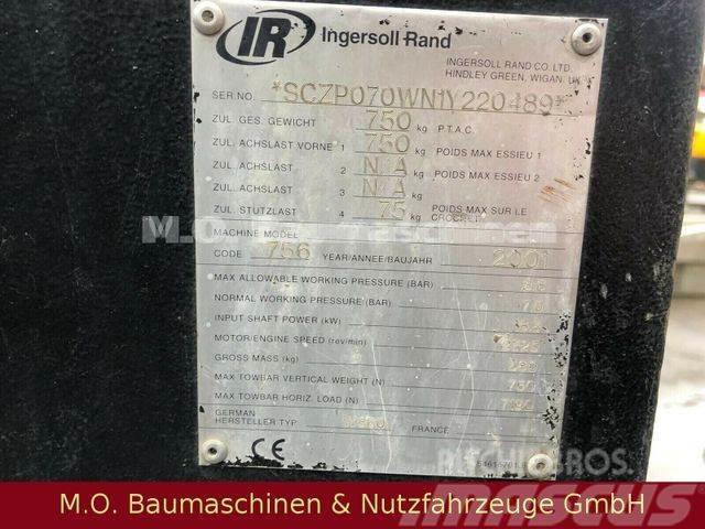 Ingersoll Rand Kompressor / 7 bar / 750 Kg Ostale komponente za građevinarstvo