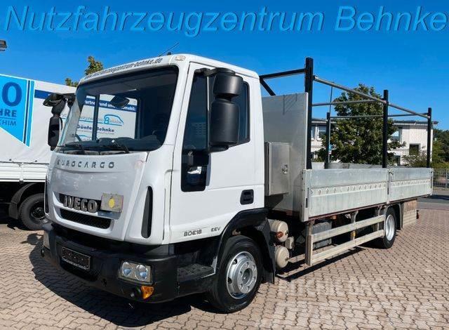 Iveco EuroCargo 80E18 BL 5.3m Pritsche/ AHK/ AC/ EU 5 Pik up kamioni