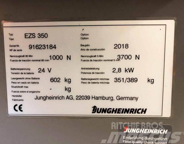 Jungheinrich EZS 350 - BJ. 2018 - NUR 1.606 STD. Ostalo