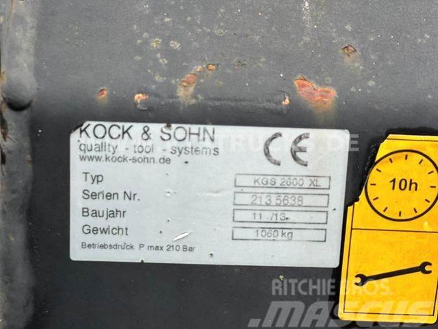 Kock &amp; Sohn KGS 2600 XL Silagegreifschaufel 2013 Ostalo za građevinarstvo