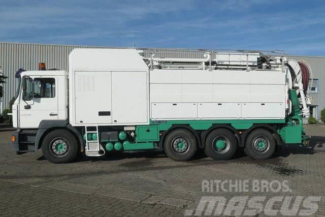 MAN 35.464 FVNLC 8x2, Müller-Fatmaster, Saugaufbau Kombi vozila/ vakum kamioni