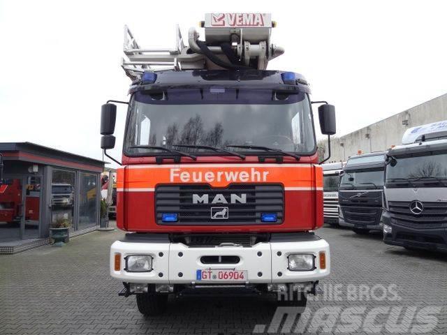 MAN FE410 6X6/ Vema Lift 32 Meter/ Feuerwehr Auto korpe