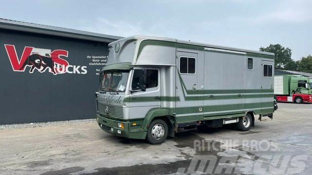 Mercedes-Benz 817 Niehoffaufbau mit Küche Sitzecke 3 Pferde Kamioni za prevoz životinja