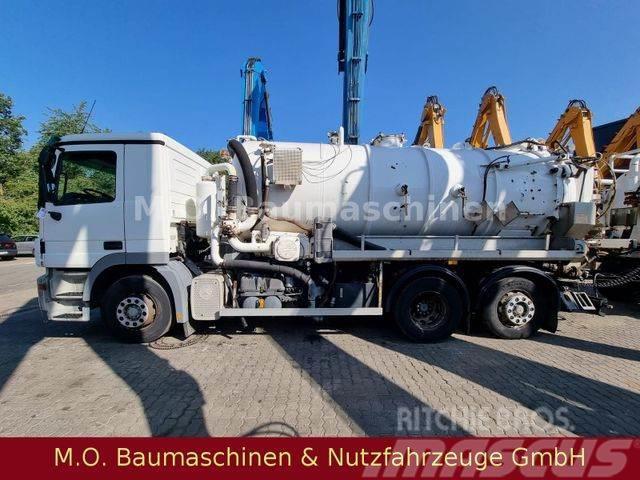 Mercedes-Benz Actros 2541 / Saug- &amp; Spühlwagen / 11.000 L /A Kombi vozila/ vakum kamioni