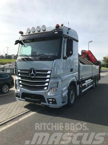 Mercedes-Benz Actros 2648 6x4 Fassi Kran F485 neue UVV Kamioni sa otvorenim sandukom