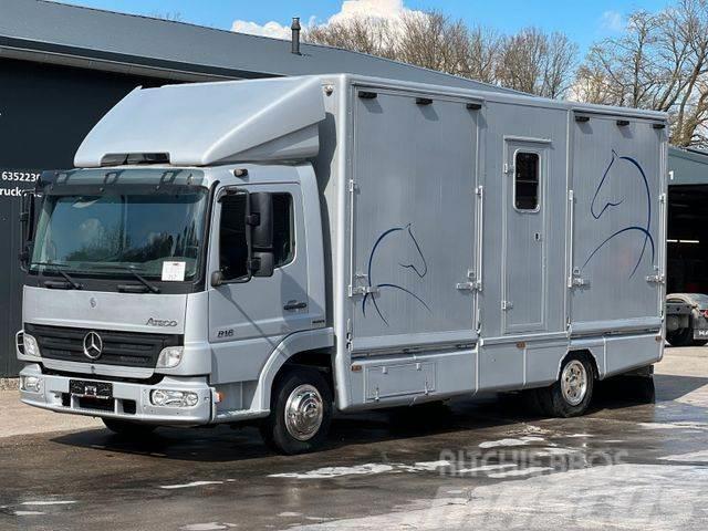 Mercedes-Benz Atego 816 Roloffsen 4 Pferdeaufbau Kamioni za prevoz životinja