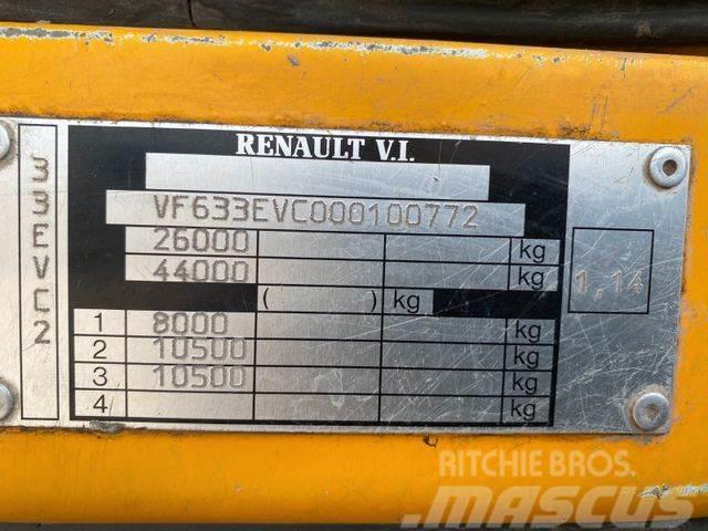 Renault KERAX 420.34 DCi threesided kipper 6x6, 13m3 772 Kiperi kamioni
