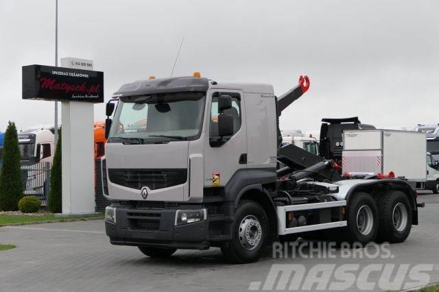 Renault LANDER 460/ROLL OF TIPPER/DALBY SHM2/EURO 5 Rol kiper kamioni sa kukom za podizanje tereta