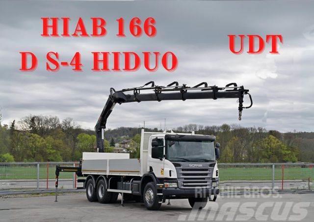 Scania P 360 * HIAB 166D S-4 HIDUO/FUNK * 6x4 Kamioni sa kranom