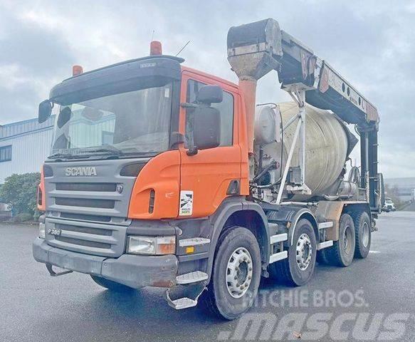 Scania P 380* Betonmischer 16 m * 8x4 * TOPZUSTAND Kamioni mešalice za beton