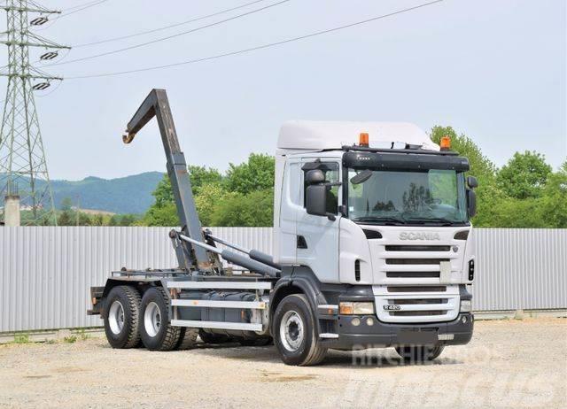 Scania R 420 Abrollkipper *6x4* Top Zustand ! Rol kiper kamioni sa kukom za podizanje tereta